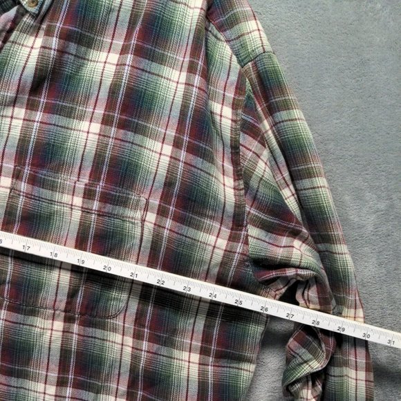 🍑Sunriver Men Shirt Winter Button-Down Pocket Casual Plaid XL - Picture 8 of 12